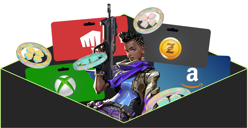 gaming rewards, play-to-earn gaming, earn gift cards playing games, Buff game rewards, Buff tokens, AAA game rewards, Valorant rewards program, Fortnite rewards program, Roblox play-to-earn, Minecraft earn points, CS rewards program, League of Legends earn rewards, Dota rewards program, 2000+ supported games rewards, redeem gaming gear, Steam keys rewards, gamer loyalty program, free in-game rewards, top game reward platforms, online game rewards